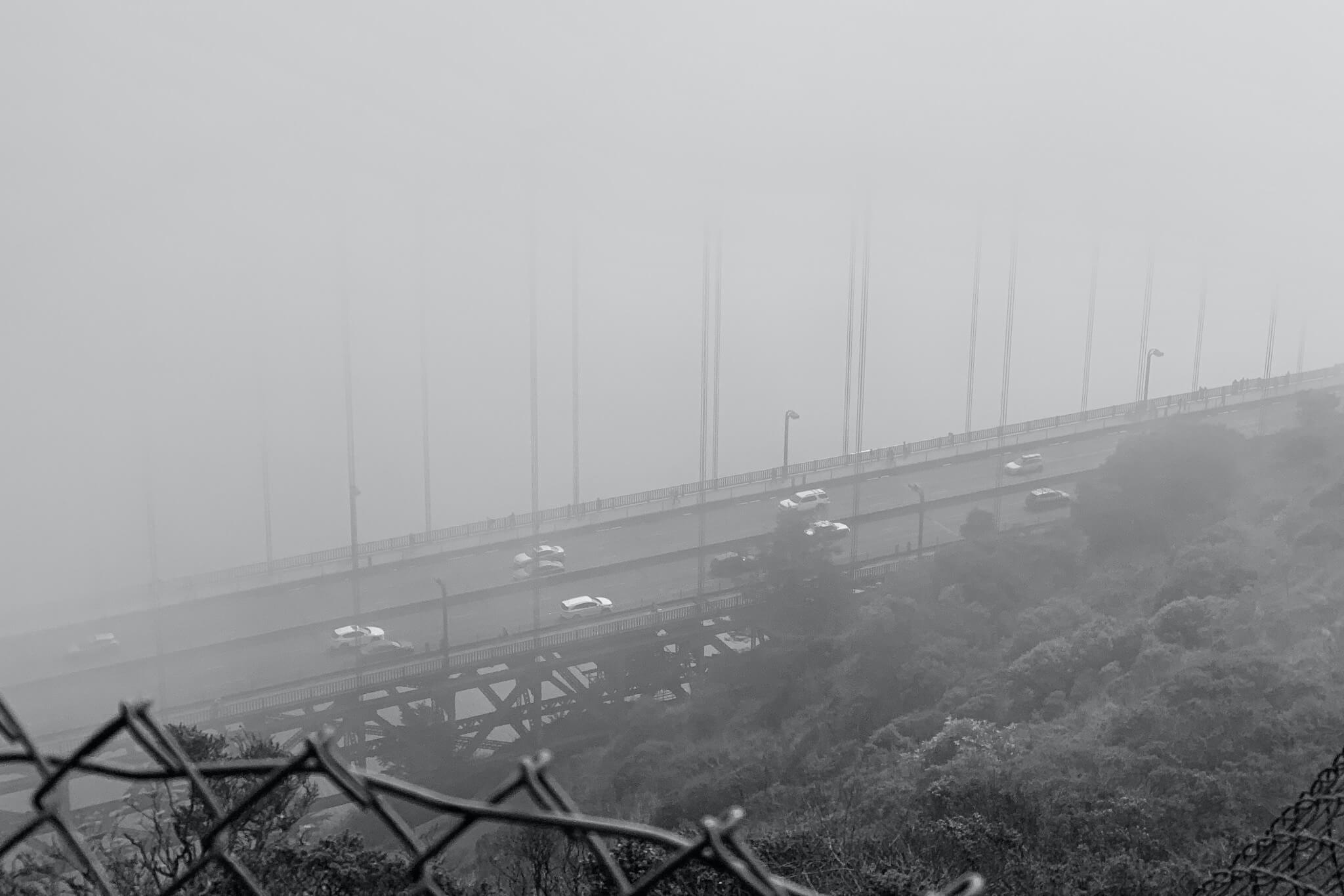 Overlooking Golden Gate Bridge