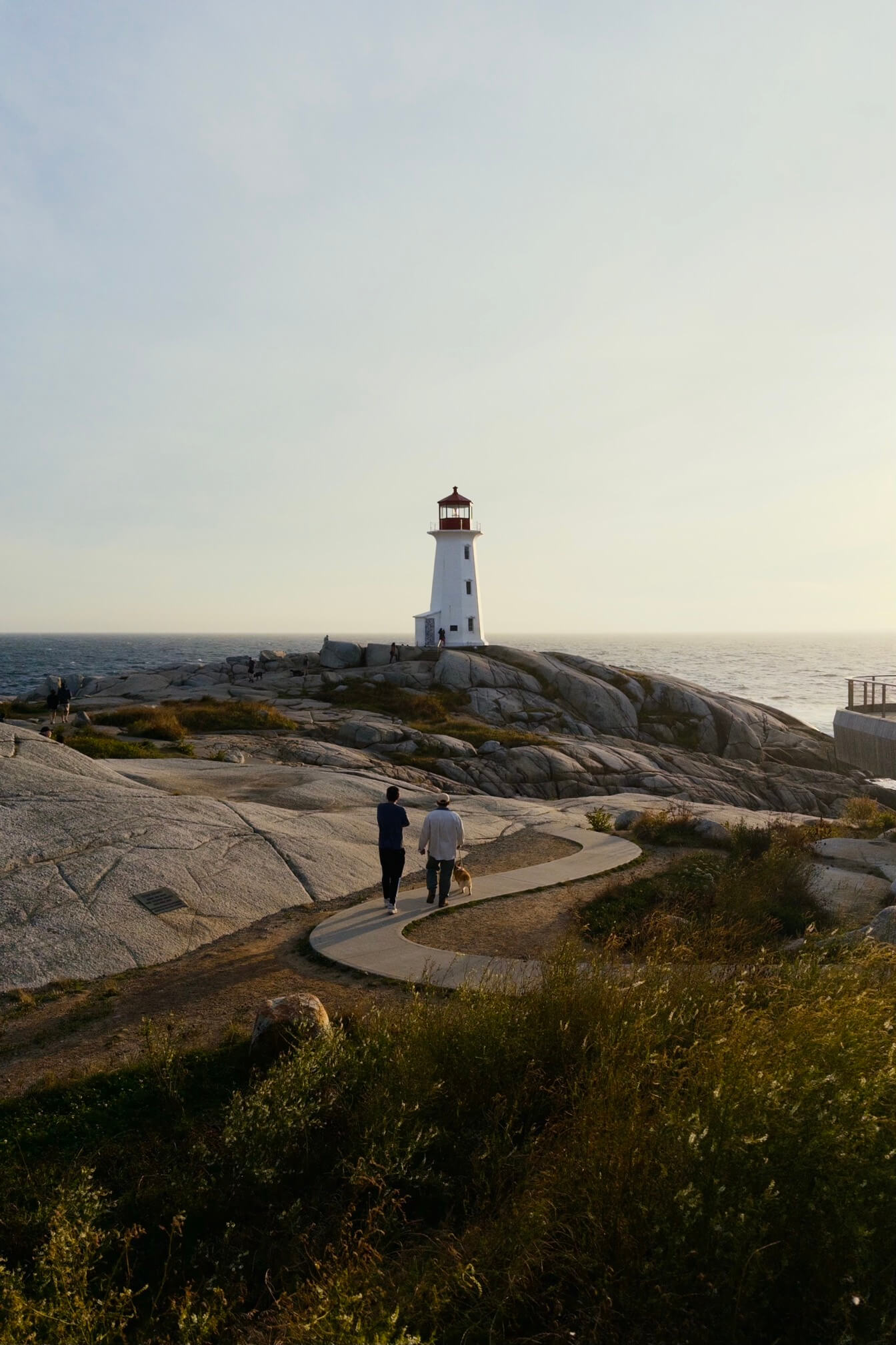 Peggy’s Cove 的地标灯塔。