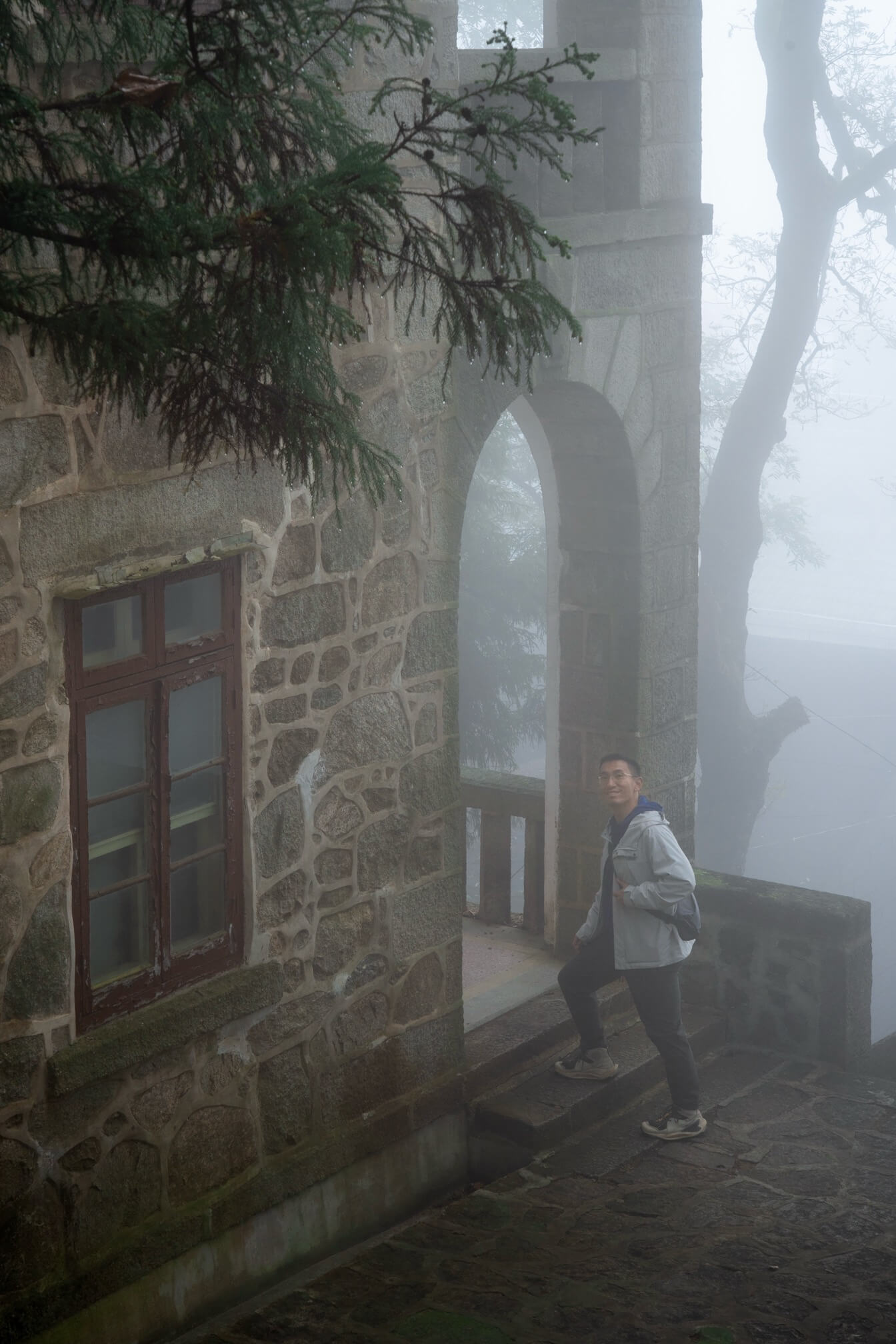 鸡公山上的小颐庐。